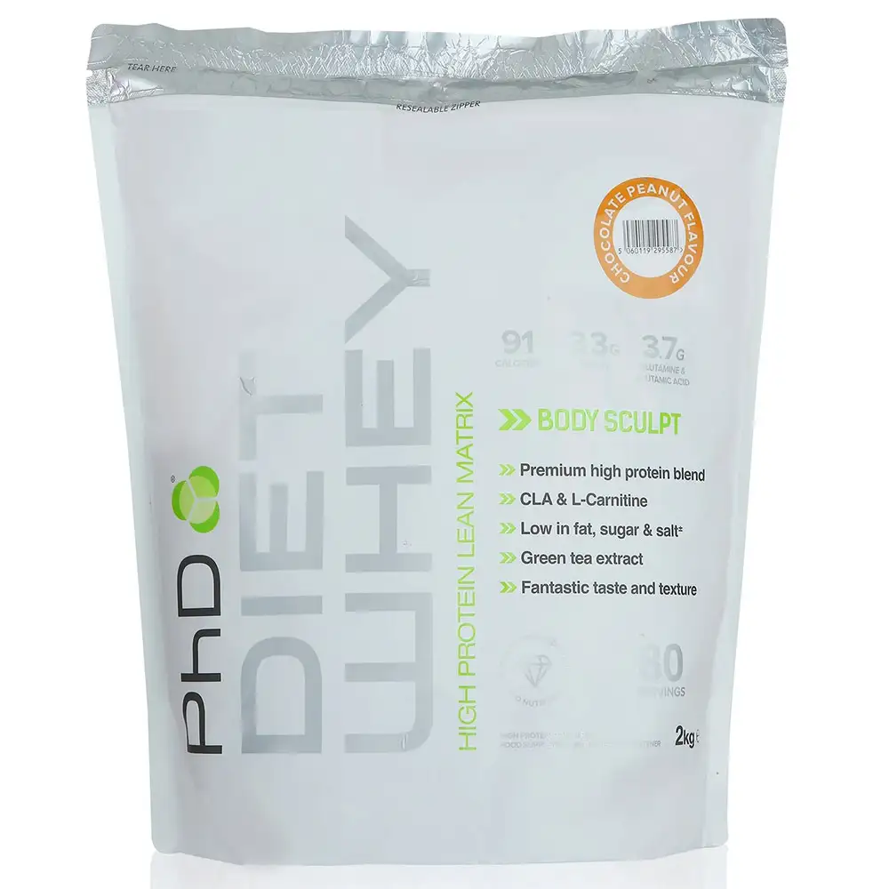 PhD Diet Whey,  4.4 lb  Chocolate Peanut