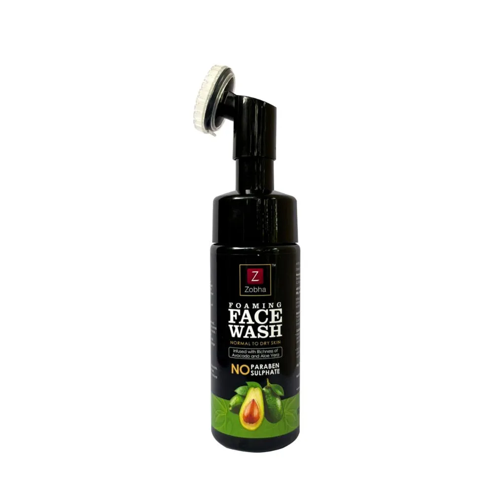 Zobha Avocado and Alovera Foaming Face Wash