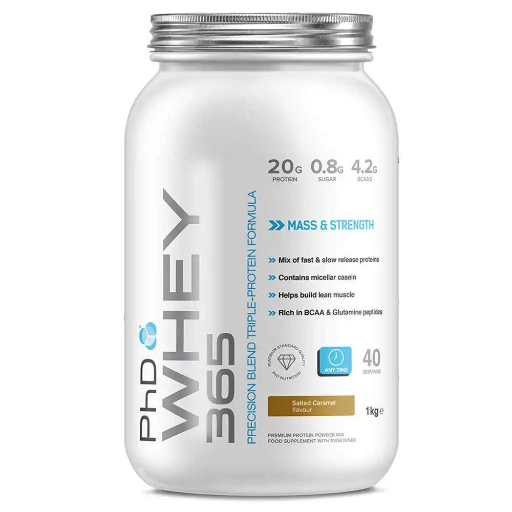 PhD Whey 365,  2.2 lb  Salted Caramel