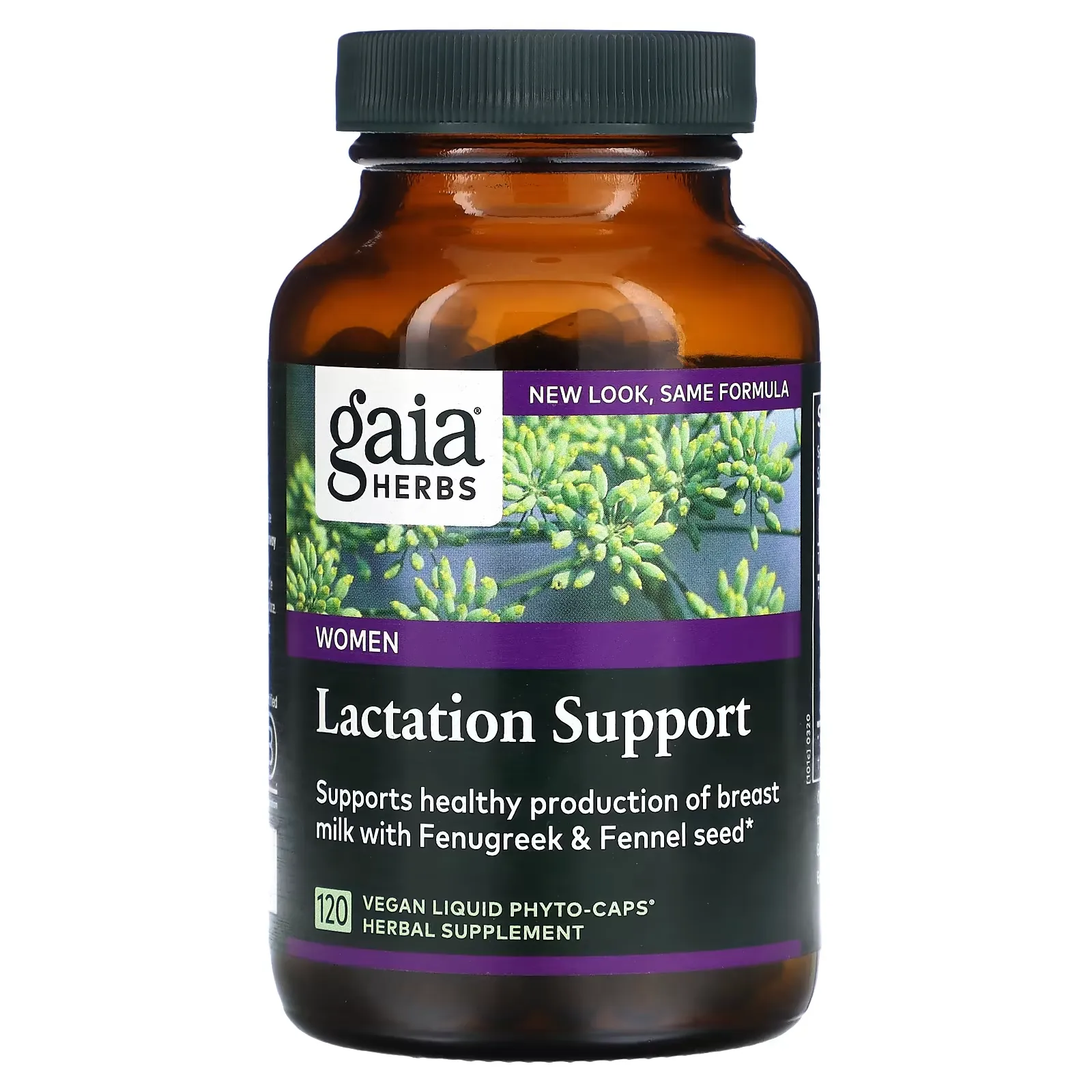 Lactation Support, 120 Vegan Liquid Phyto-Caps