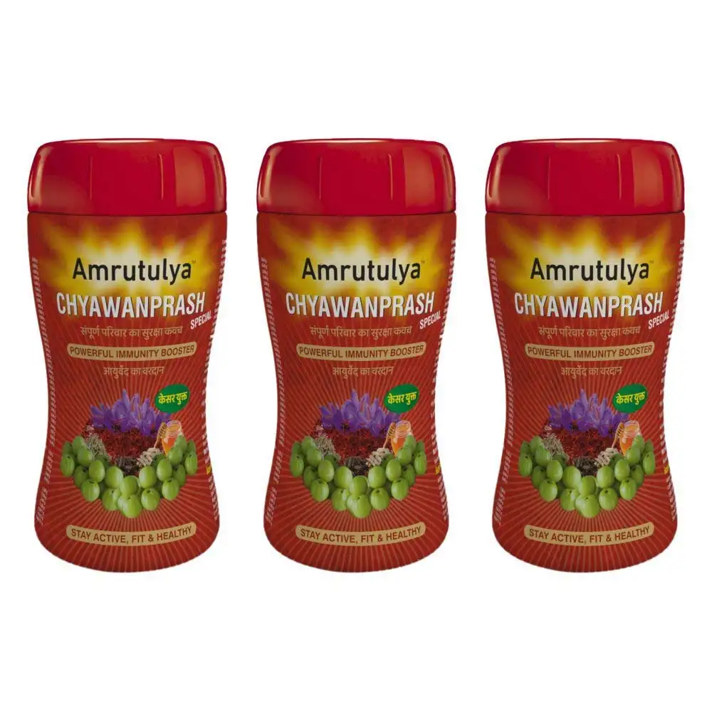 Amrutulya Chyawanprash Special (Pack of 3),  1 kg