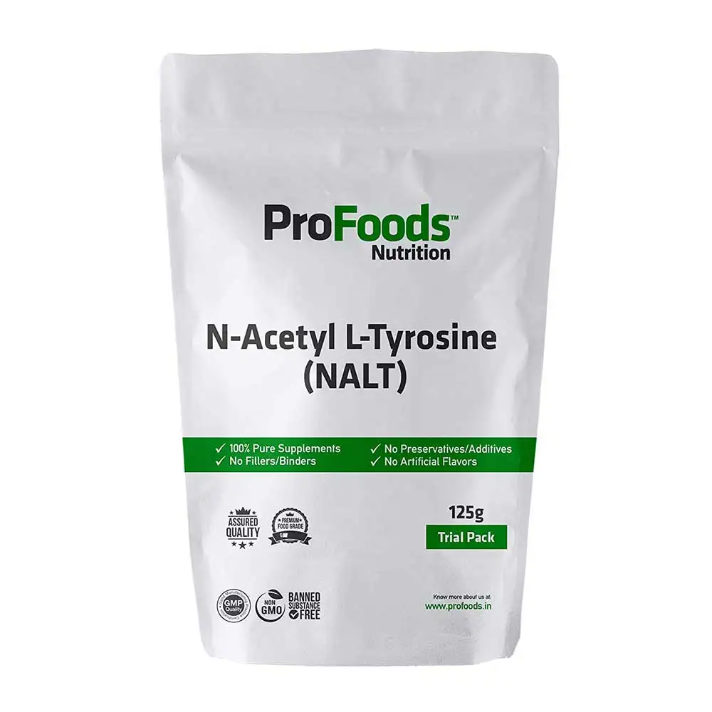 ProFoods N Acetyl L Tyrosine (NALT) Powder,  125 g