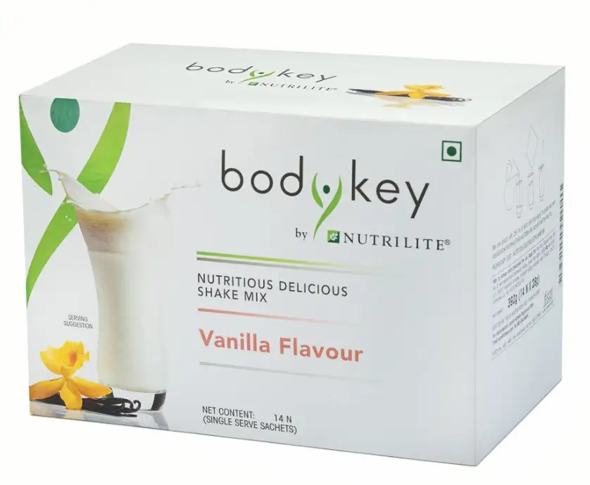 Amway Nutrilite Bodykey Shake,  14 sachets/pack  Vanilla