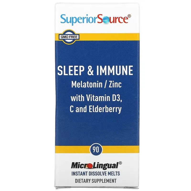 Sleep & Immune, 90 MicroLingual Instant Dissolve Melts