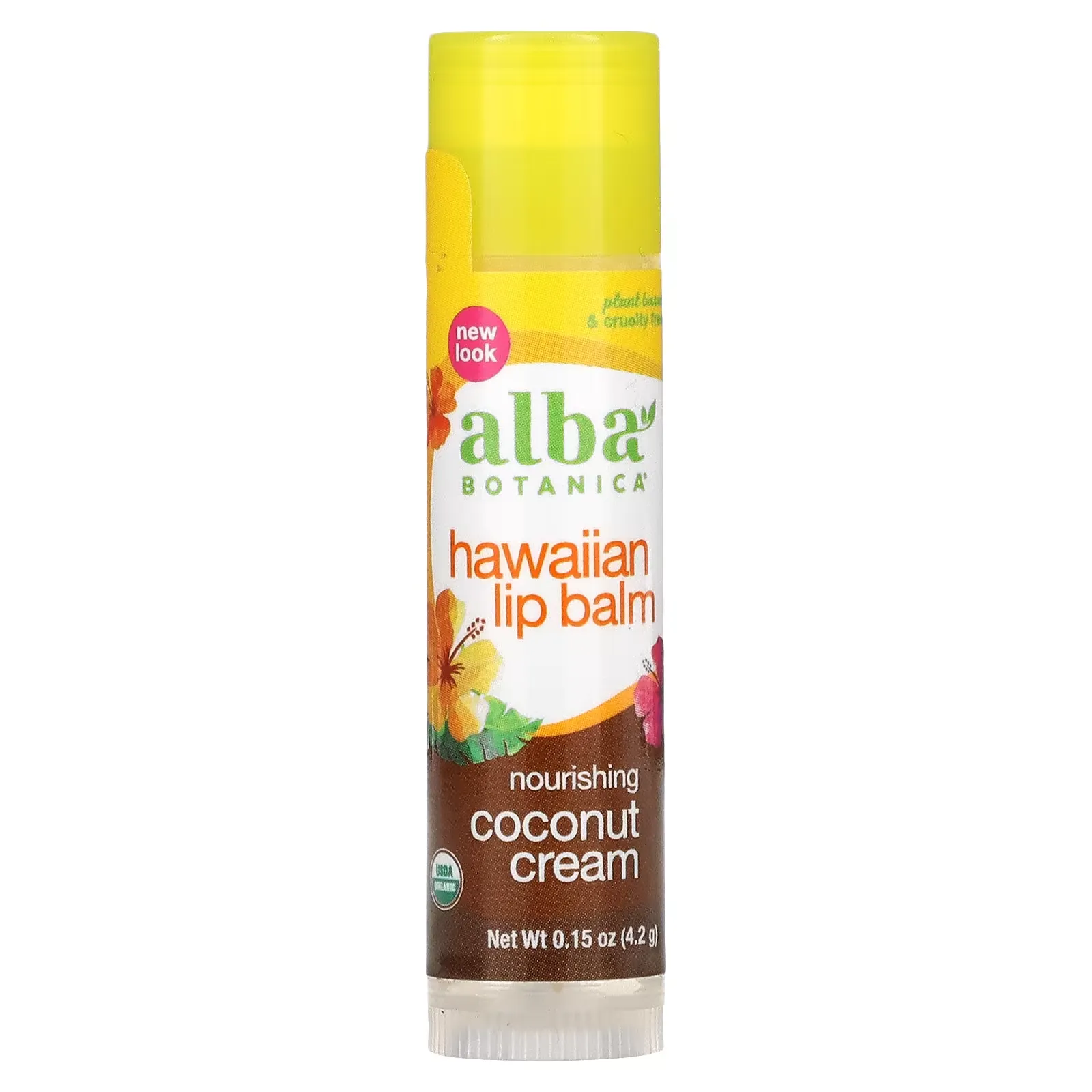 Hawaiian Lip Balm, Nourishing Coconut Cream, 0.15 oz (4.2 g)