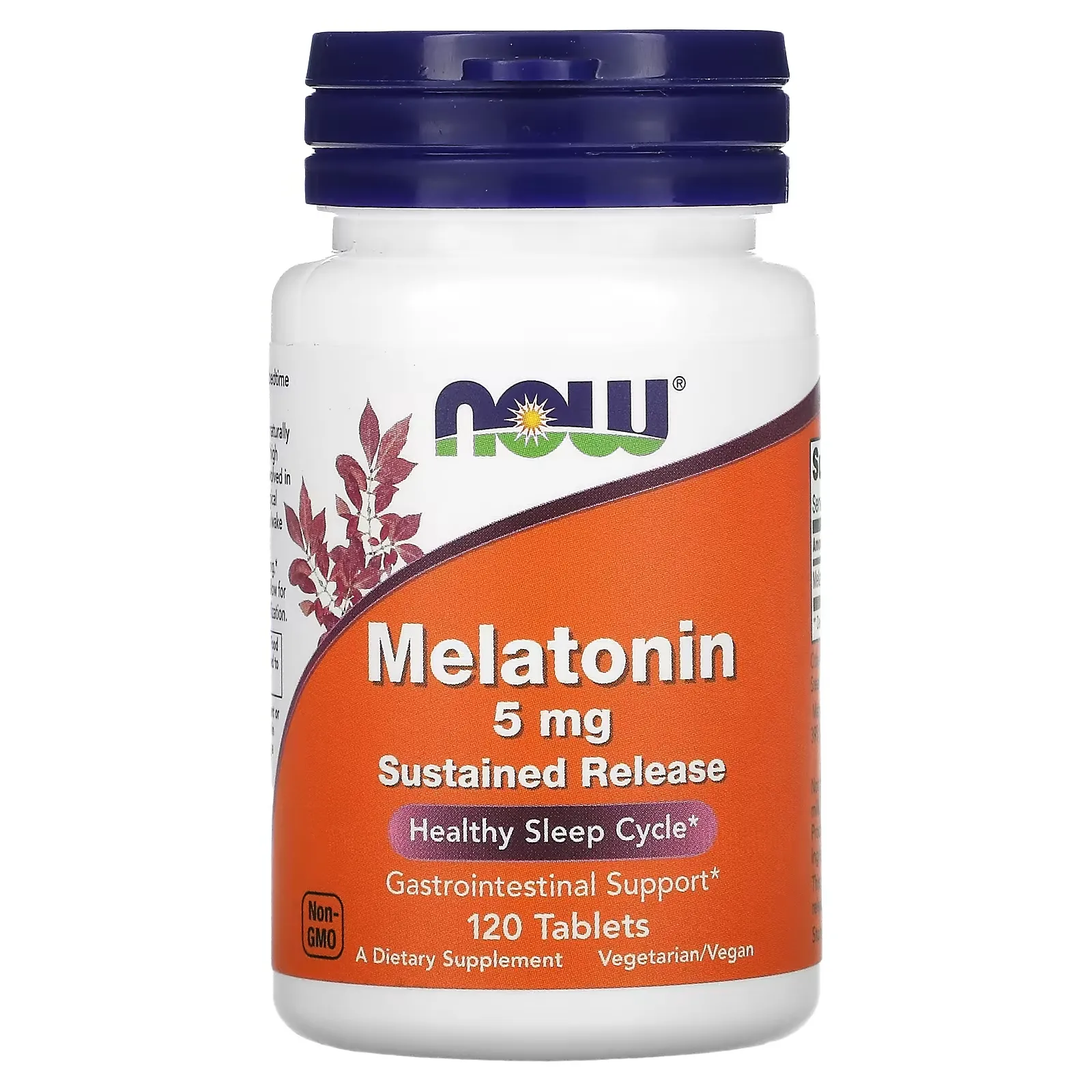 Melatonin, 5 mg, 120 Tablets