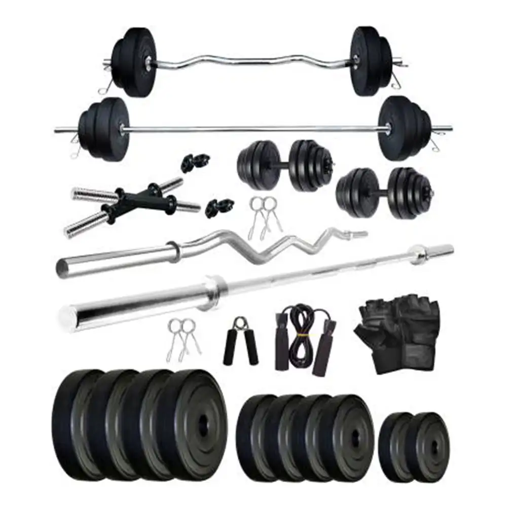 Fitmax PVC 30KG COMBO 2 WB SL Home Gym Kit