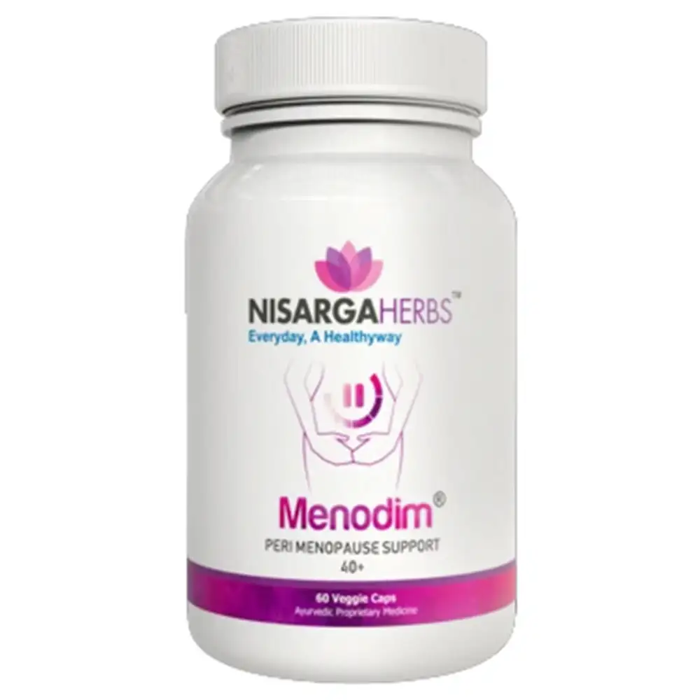 Nisarga Herbs Menodim,  60 capsules