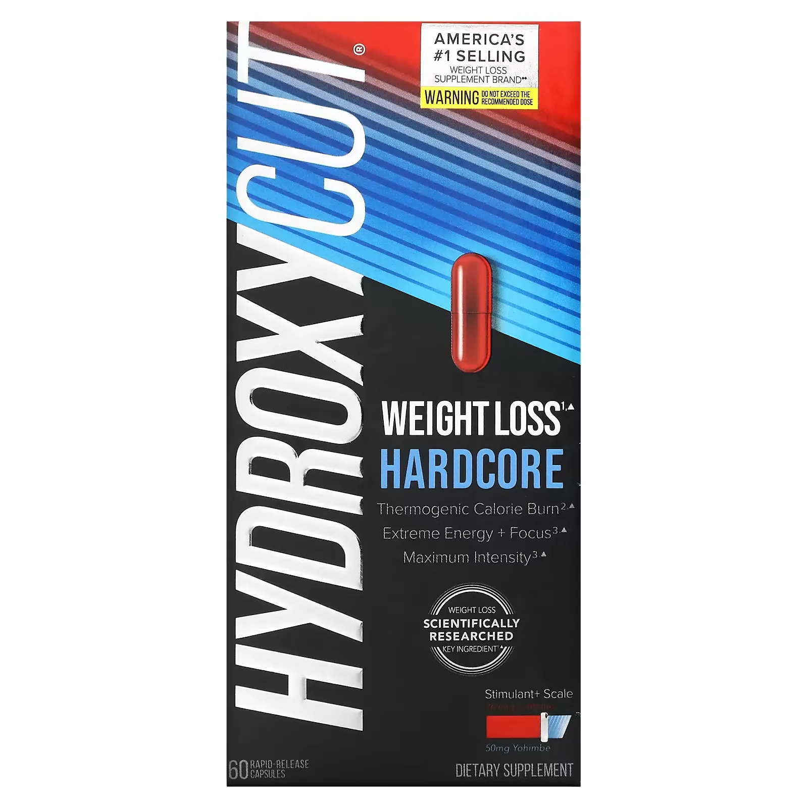 Weight Loss Hardcore, 60 Rapid Release Capsules