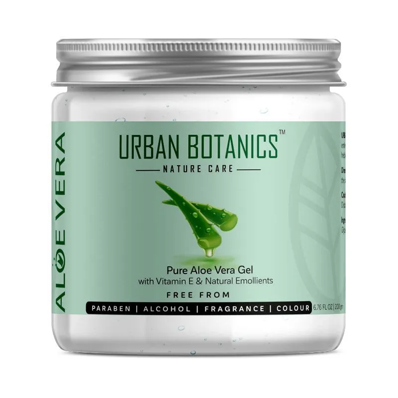 Urban Botanics Aloe Vera Gel For Skin & Hair With Vitamin E