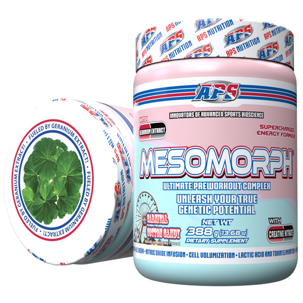 Mesomorph V4 w/DMHA - Carnival Cotton Candy - 25 Servings