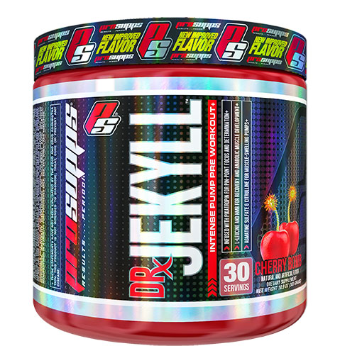 Dr. Jekyll Pre-Workout By Pro Supps, Cherry Bomb 30 Servings