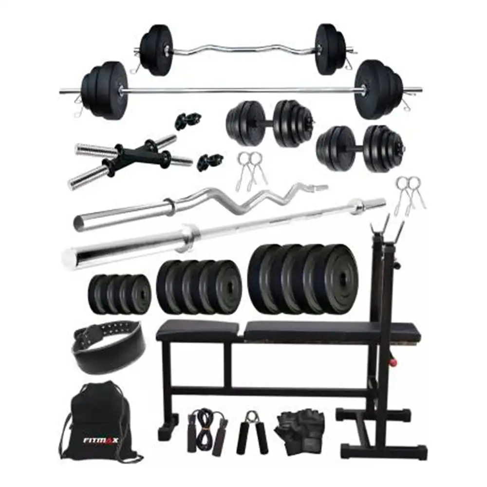 Fitmax PVC 65KG COMBO 6 SL Home Gym Kit