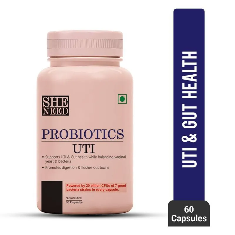 Sheneed Probiotics Supplement-20 Billion CFU's & 7 Strain Good Bacteria for Gut & Vaginal Health