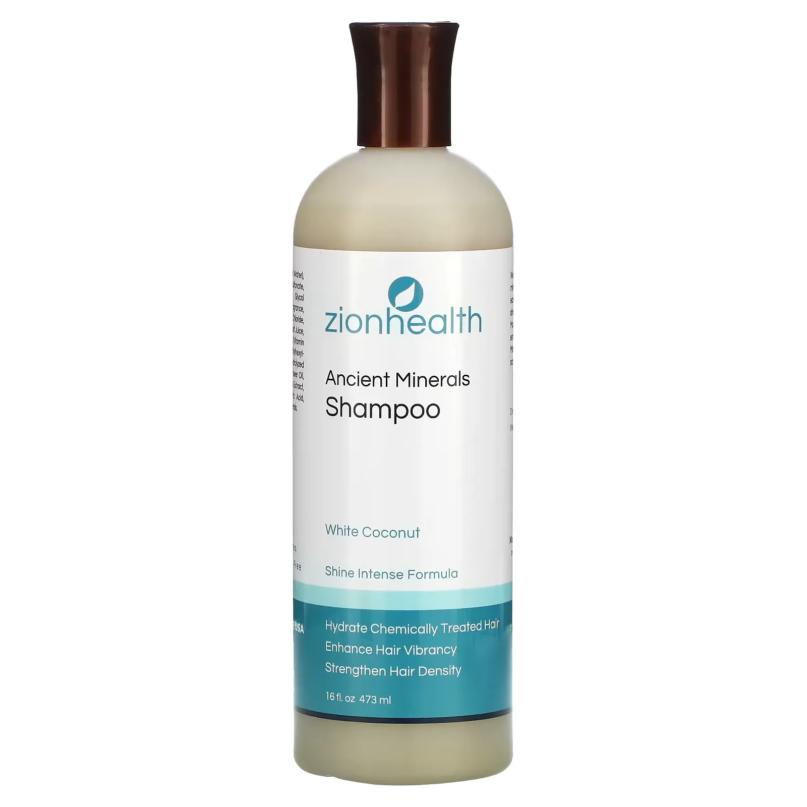 Ancient Minerals Shampoo, White Coconut, 16 fl oz (473 ml)