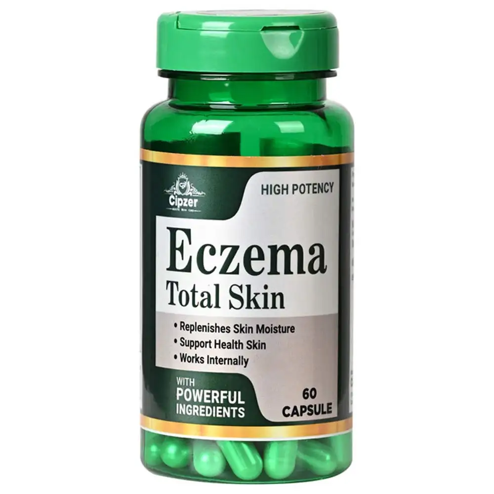 Cipzer Eczema Total Skin,  60 capsules