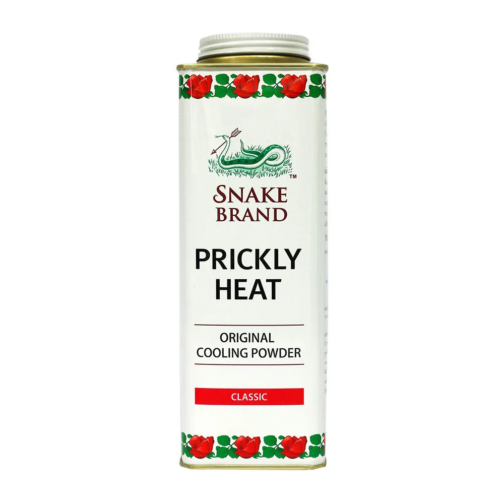 Snake Brand Prickly Heat Original Cooling Powder Classic