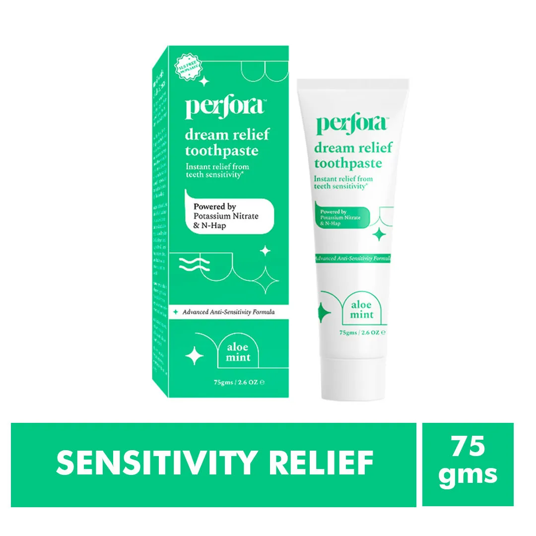 Perfora Dream Relief Toothpaste For Sensitive Teeth