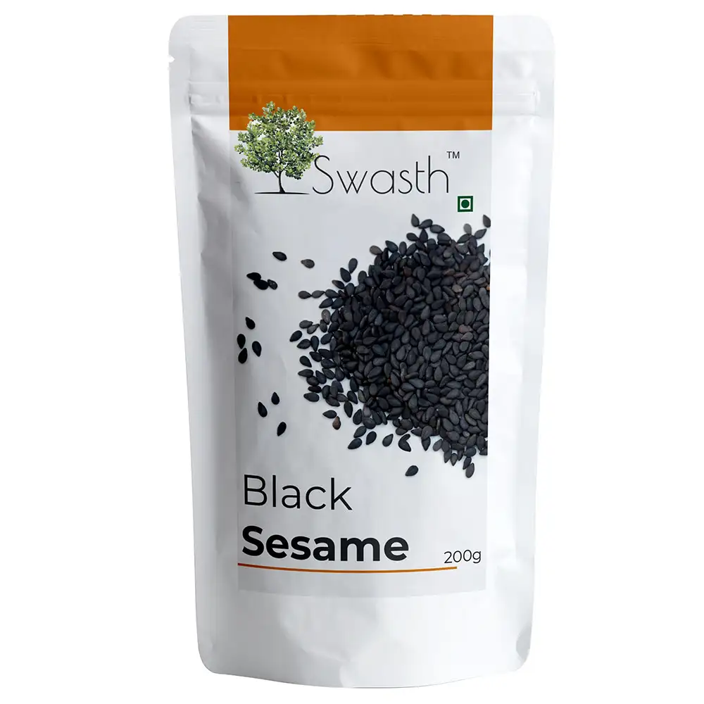 Swasth Black Sesame Seeds,  Unflavoured  0.2 kg