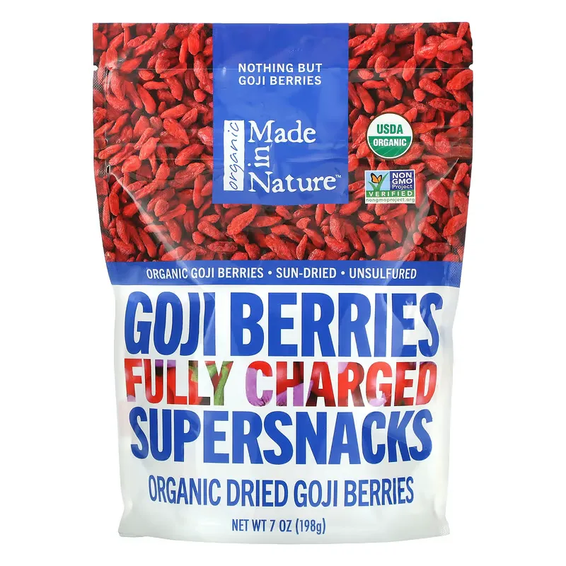 Organic Dried Goji Berries, 7 oz (198 g)