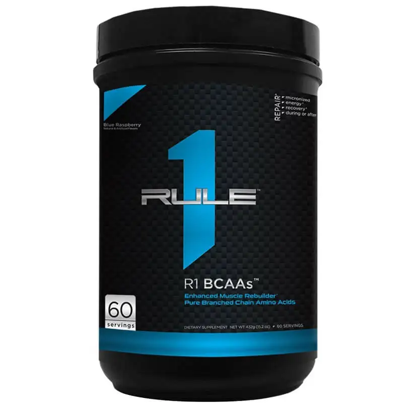 Rule One R1 BCAA,  0.98 lb  62 Servings  Orange