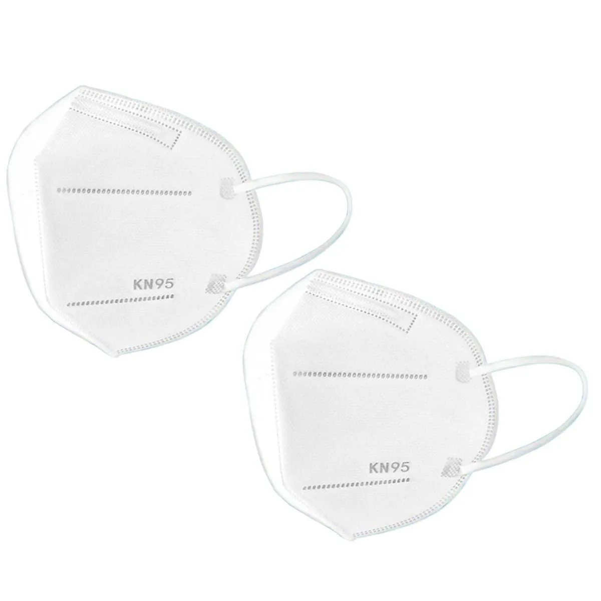 OOMPH Pack Of 2 Anti-pollution Reusable 5-layer Mask - White