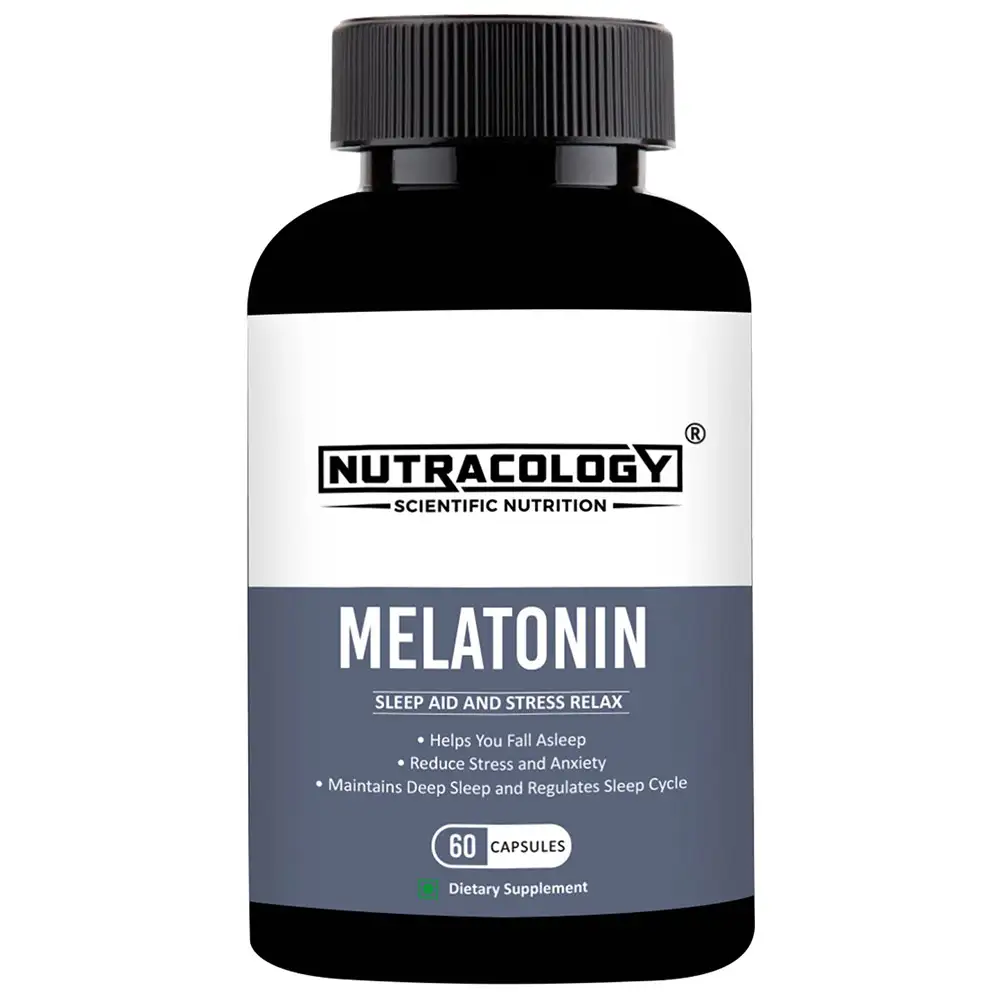 Nutracology Melatonin,  60 capsules  Unflavoured