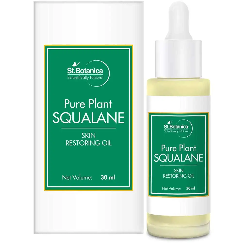 St.Botanica Pure Plant Squalane Skin Restoring Oil,  30 ml  for All Skin Types