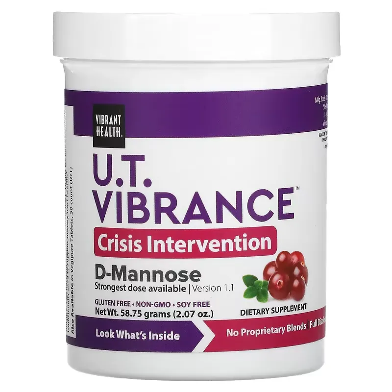 U.T. Vibrance, D-Mannose Version 1.1, 2.07 oz (58.75 g)