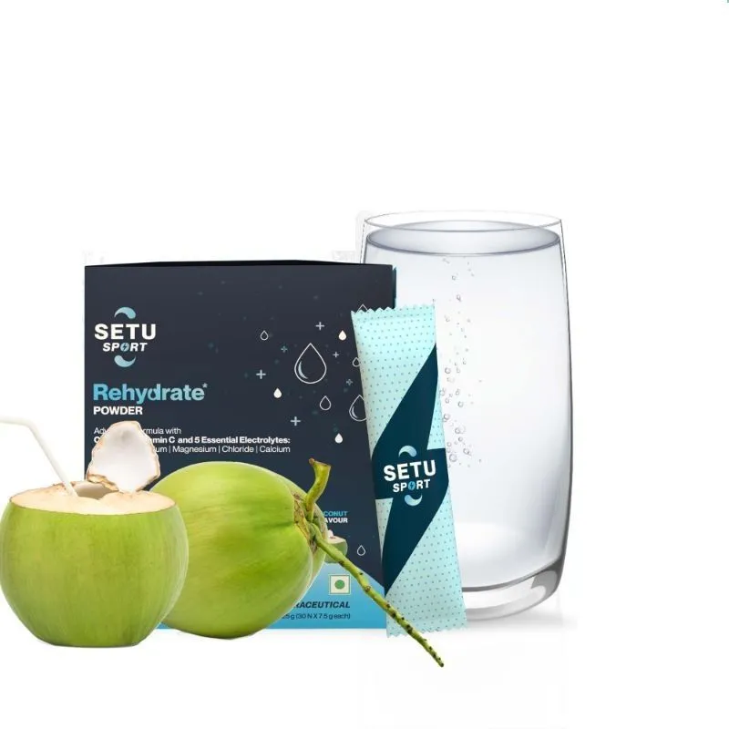 Setu Sport Rehydrate Powder - Coconut Flavour