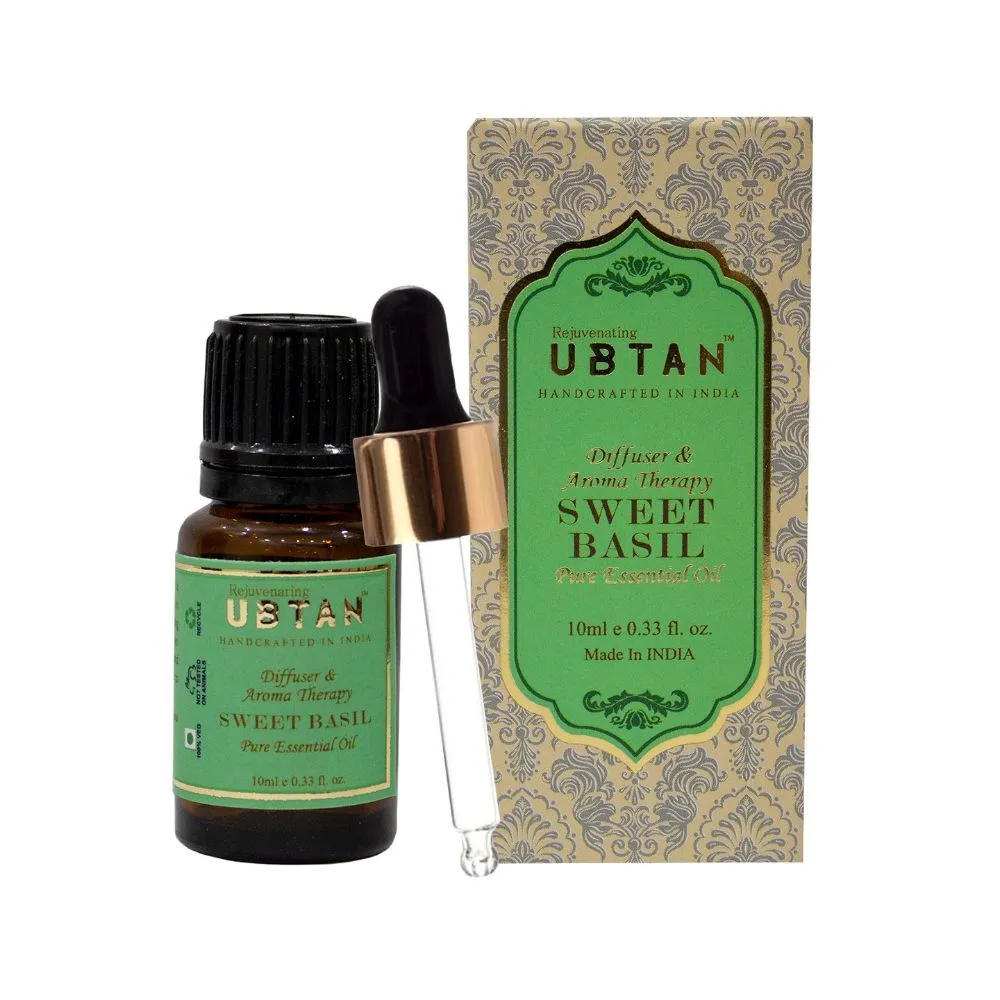 Rejuvenating UBTAN Sweet Basil Pure Essentail Oil