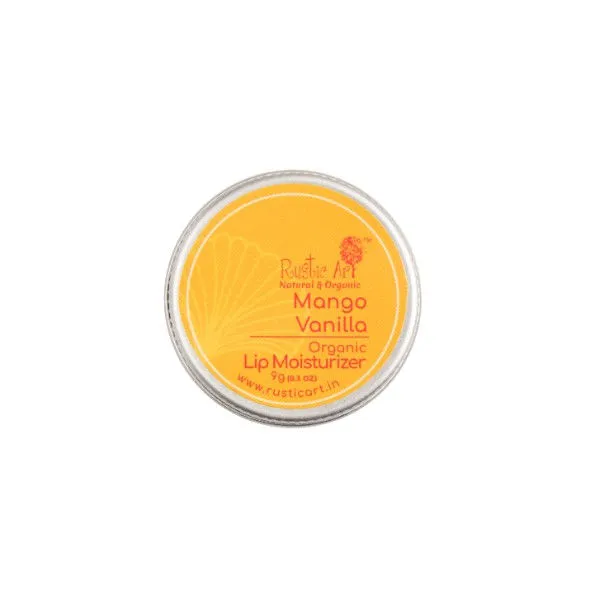 Rustic Art Natural & Organic Mango Vanilla Lip Moisturizer