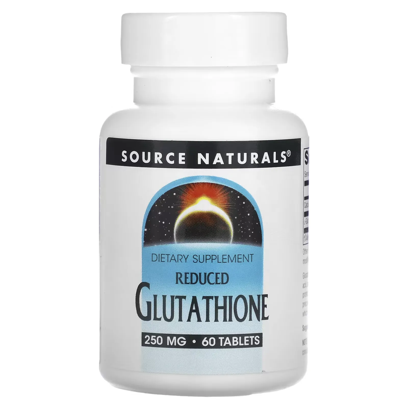 Reduced Glutathione, 250 mg, 60 Tablets