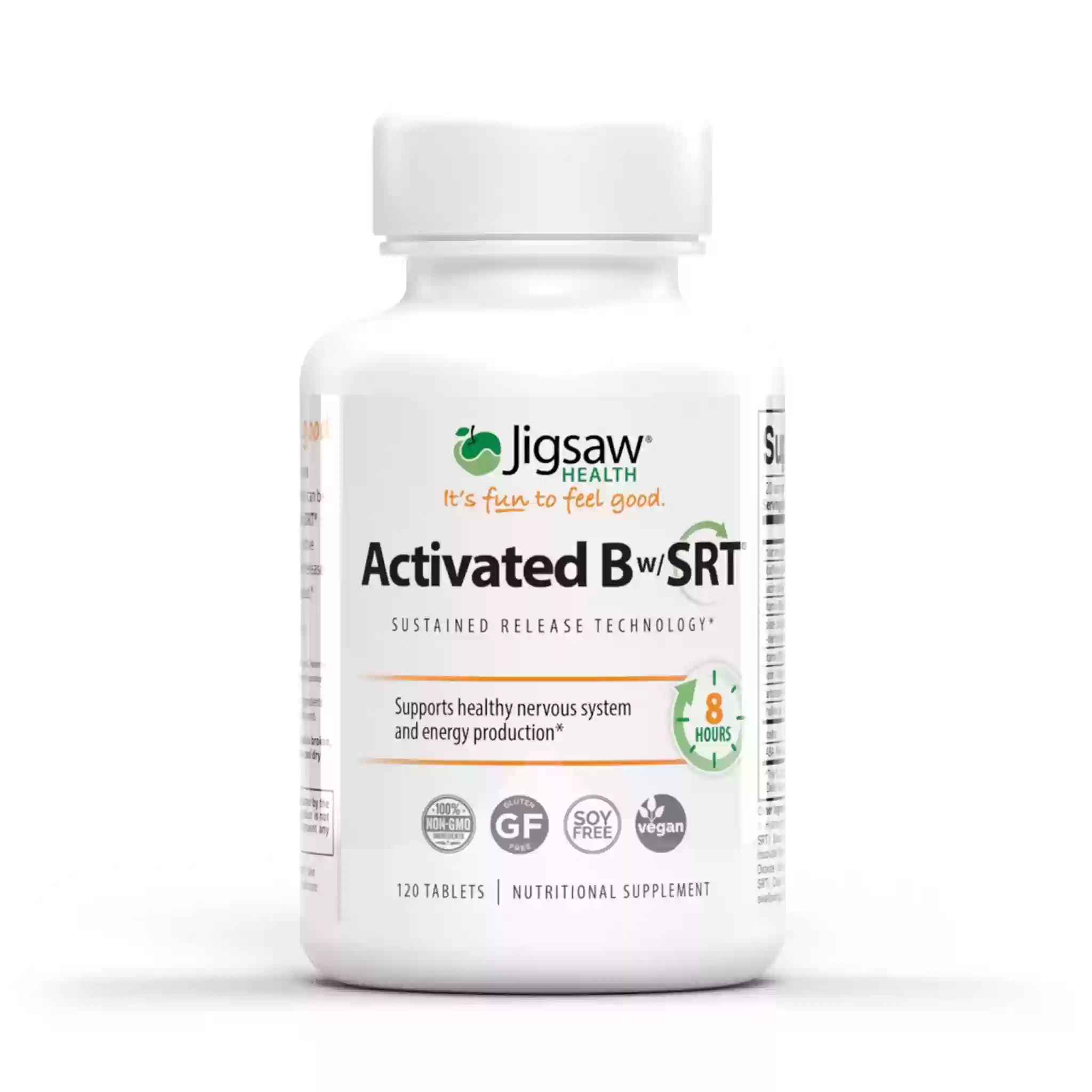 Activated B w/SRT, 120 Tablets