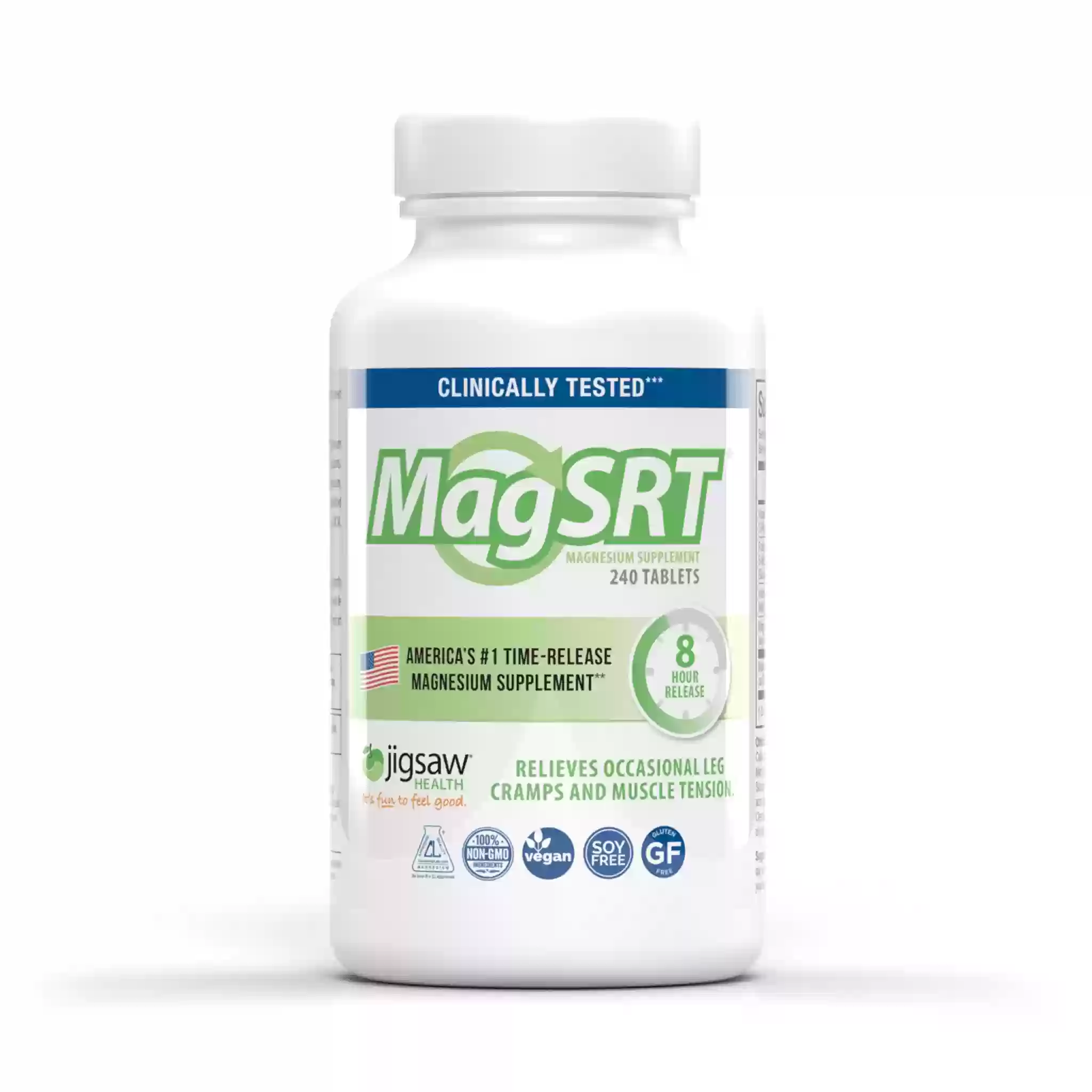 MagSRT, Time-Release Magnesium, 240 Tablets