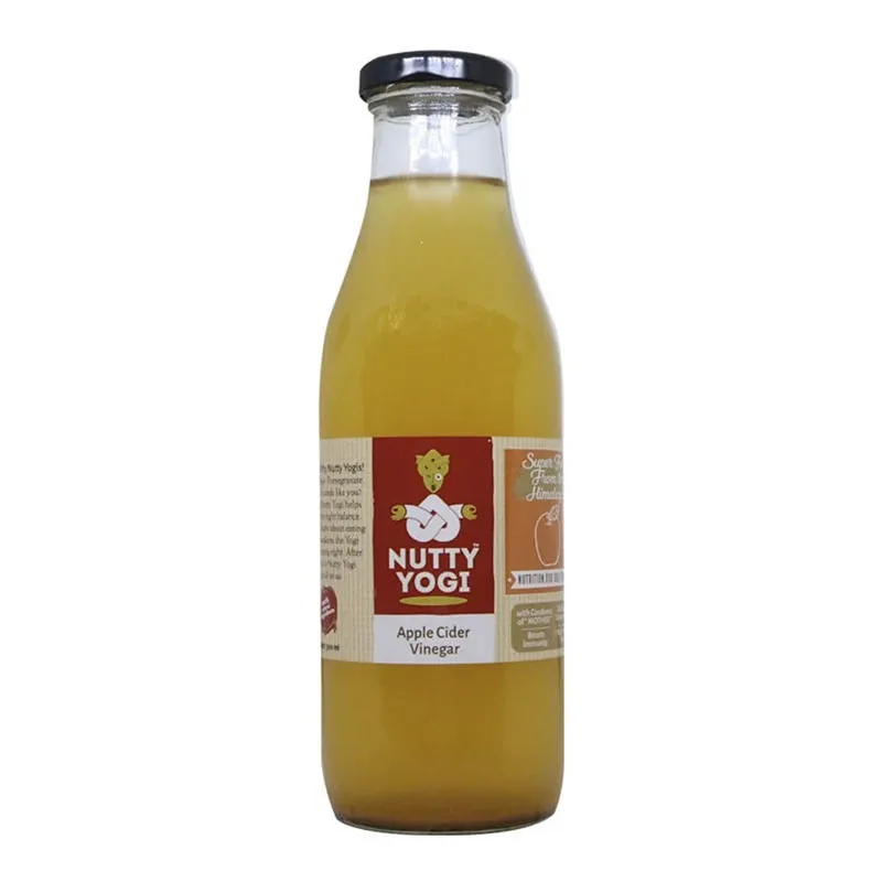 Nutty Yogi Natural Apple Cider Vinegar With Mother