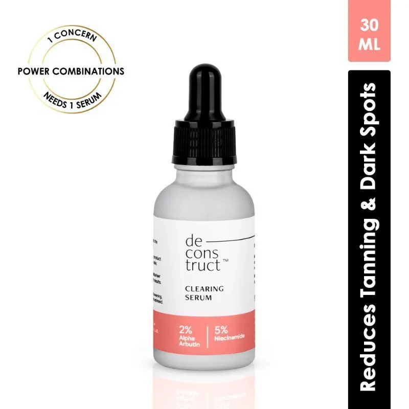 Deconstruct Clearing Serum- 2% Alpha Arbutin + 5% Niacinamide