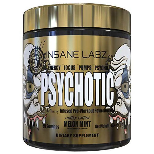 Psychotic Gold - Melon Mint - 35 Servings