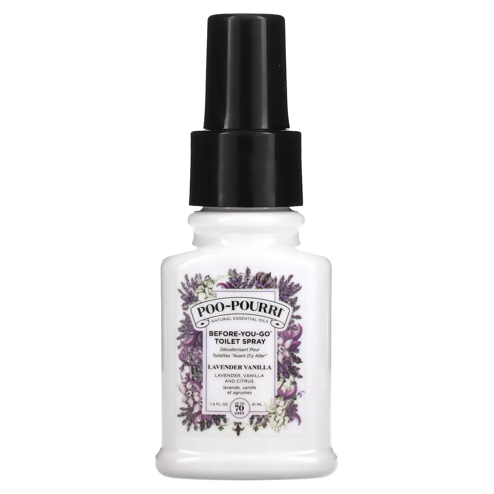 Before-You-Go Toilet Spray, Lavender Vanilla, 1.4 fl oz (41 ml)