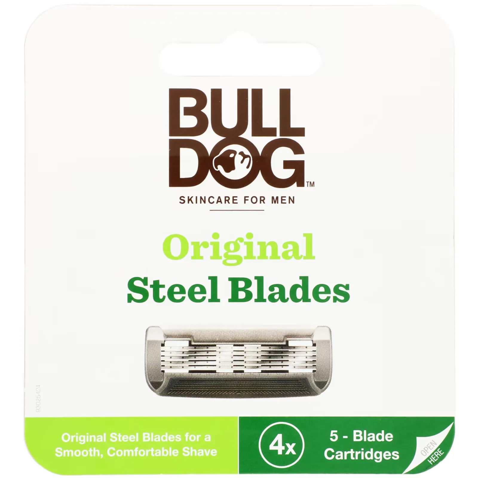 Original Steel Blades Refill, Four 5-Blade Cartridges