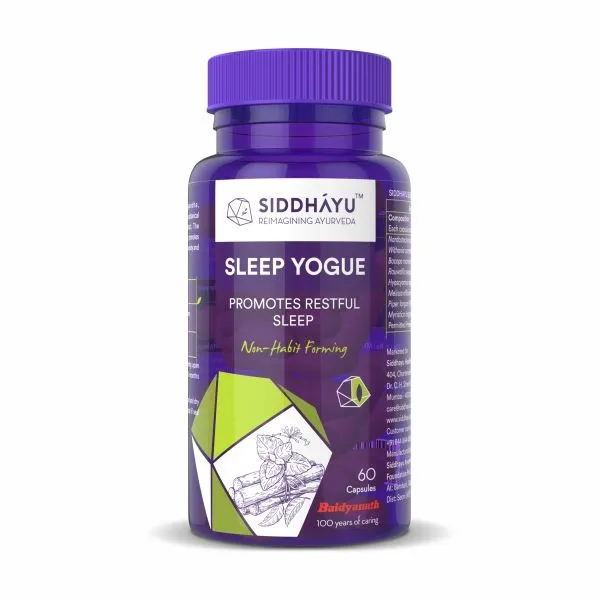 Siddhayu Sleep Capsul Non Addictive (No Disoriented or Dizzy feeling)