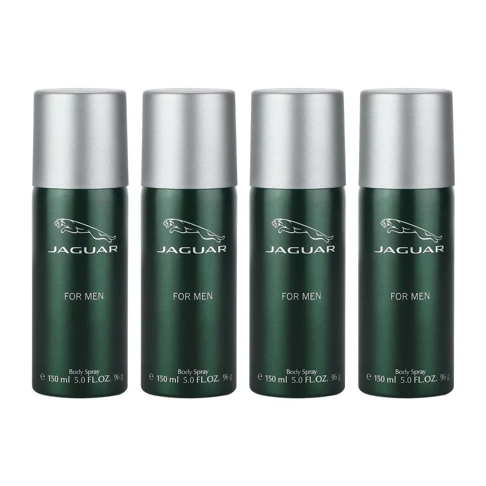 Jaguar For Men Deodorant Spray (Pack Of 4)