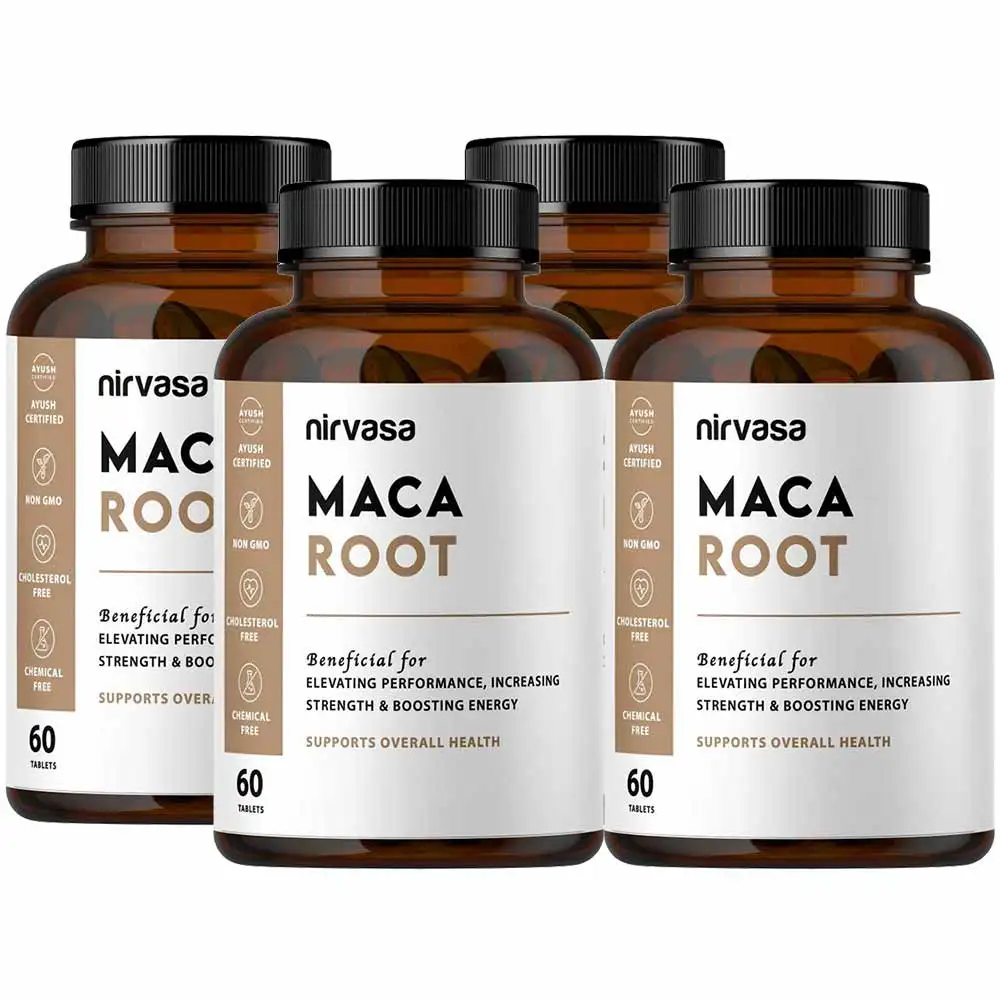 Nirvasa Maca Root (Pack of 4),  60 tablet(s)