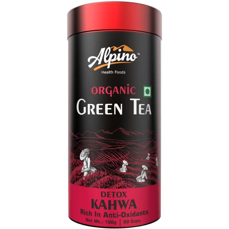 Alpino Certified Organic Detox Kahwa Green Tea