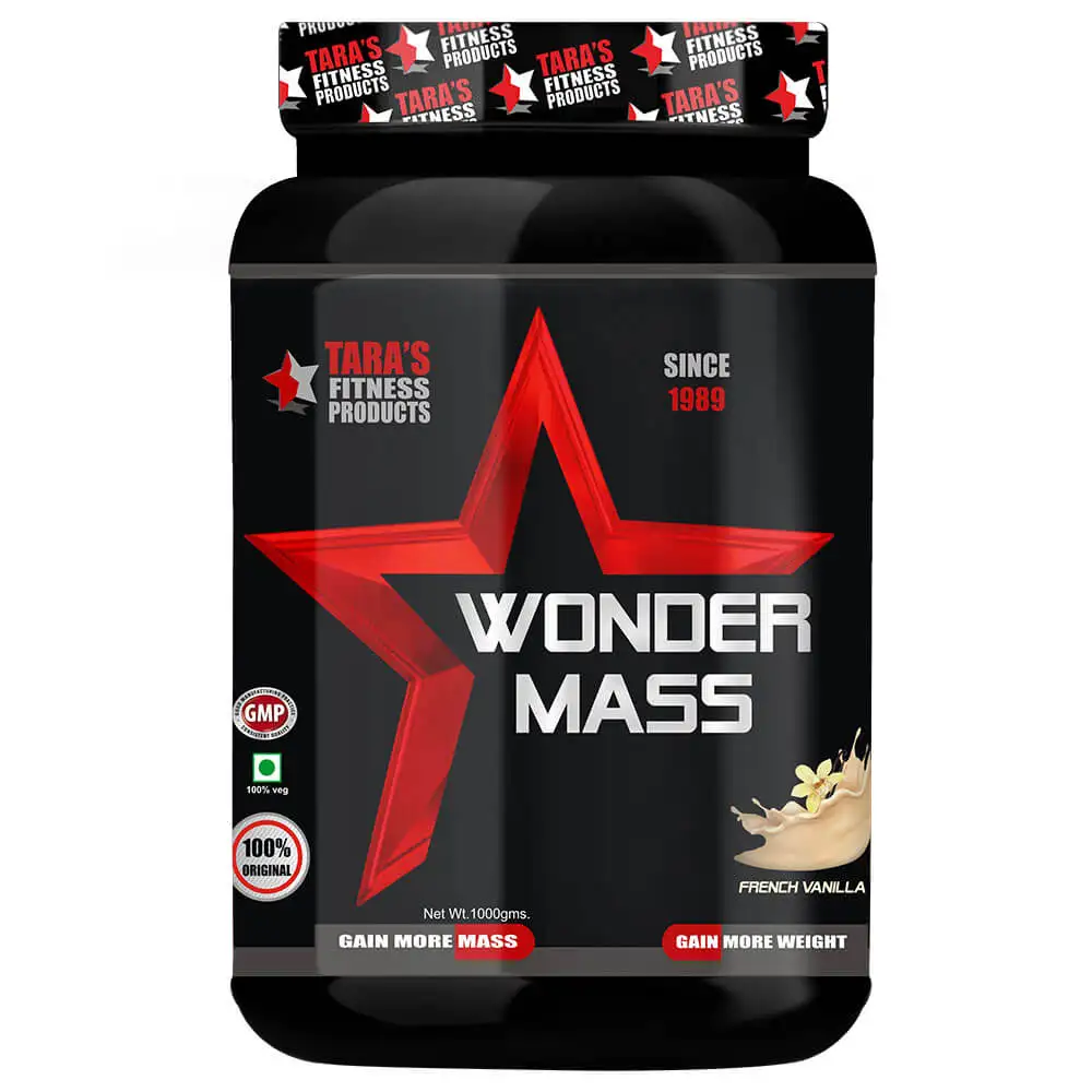 Tara Fitness Products Wonder Mass,  1 kg  Vanilla