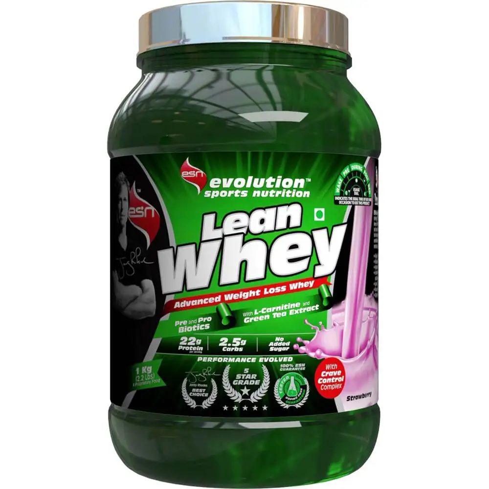 ESN Lean Whey,  2 lb  Strawberry