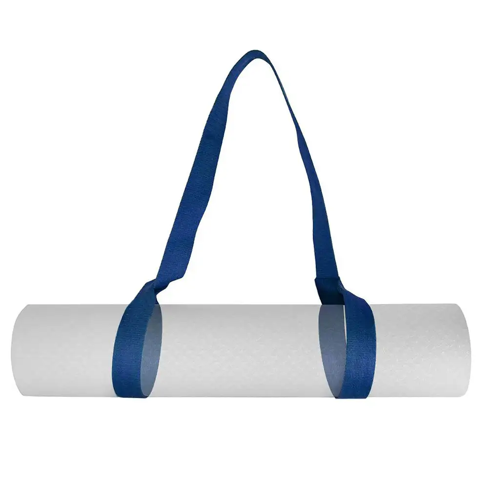 Strauss Yoga Mat Strap,  Blue  Free Size