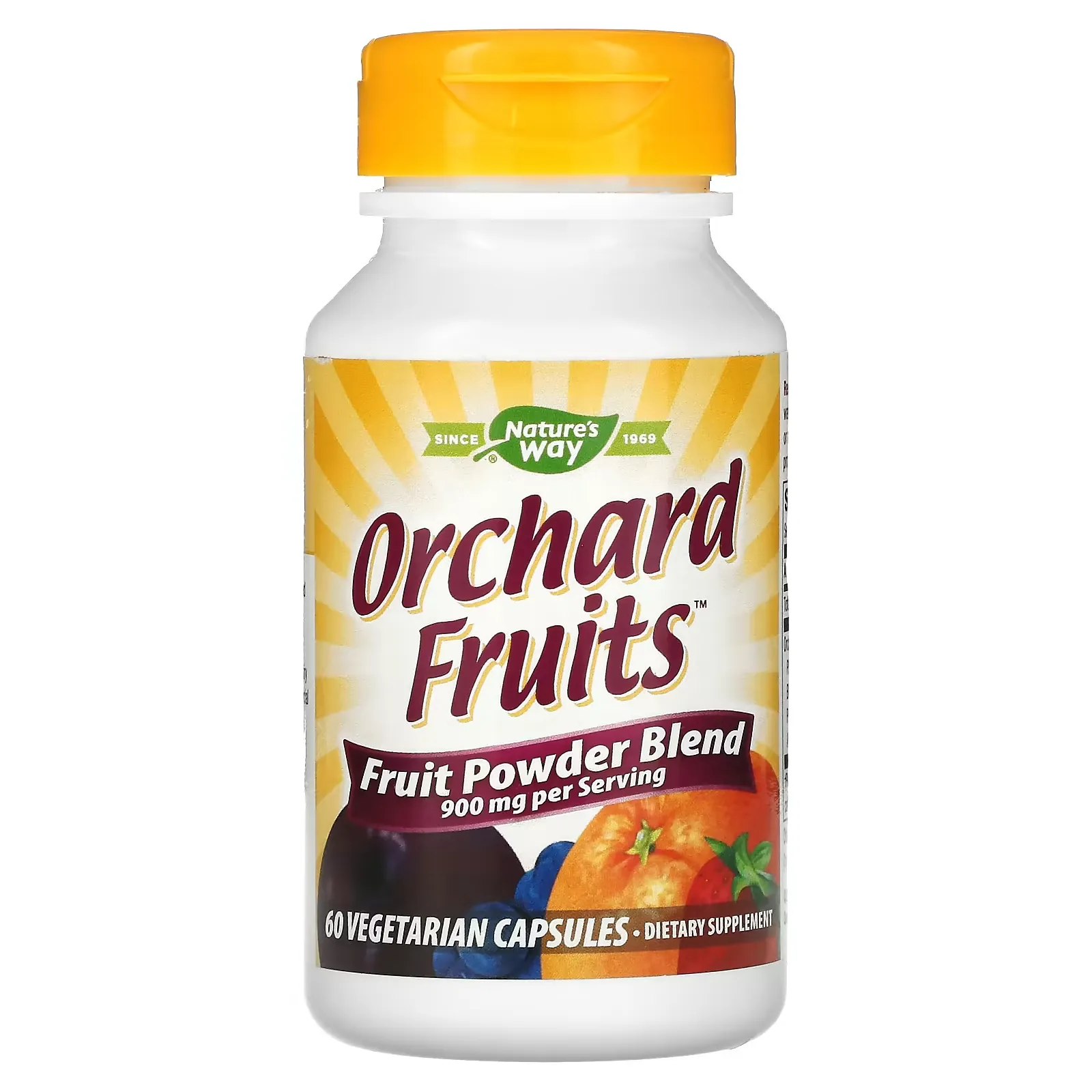 Orchard Fruits, Fruit Powder Blend, 450 mg, 60 Vegetarian Capsules