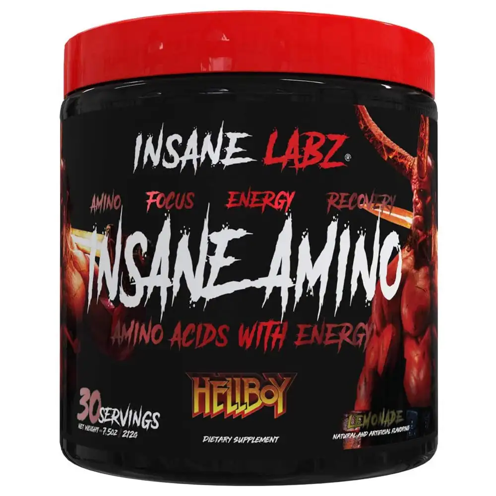 Insane Labz Insane Amino Hellboy Edition,  0.46 lb  30 Servings  Lemonade