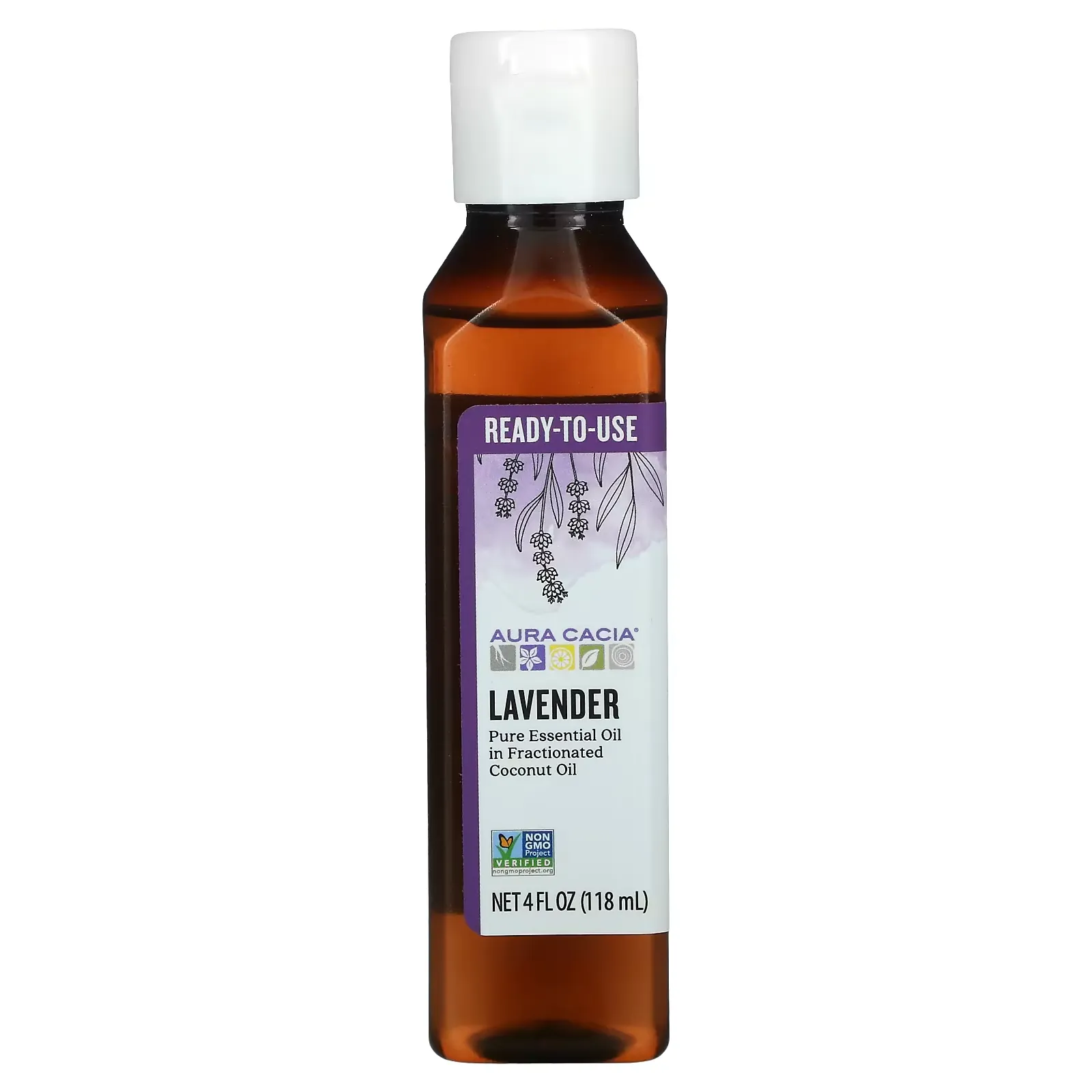 Pure Essential Oil, Lavender, 4 fl oz (118 ml)